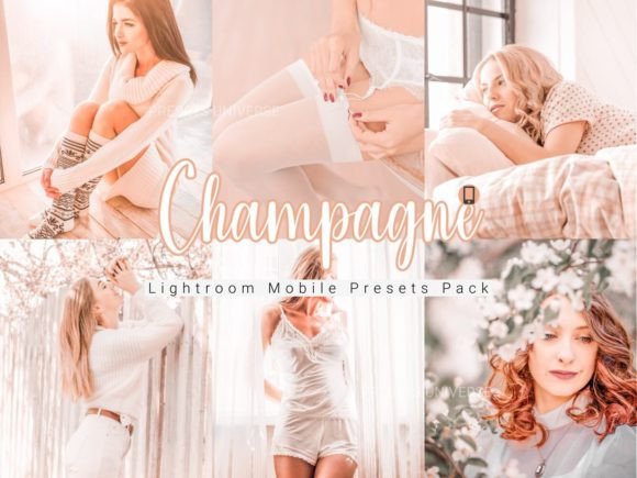 Download 10 Champagne Lightroom Mobile Presets - Premium Resources