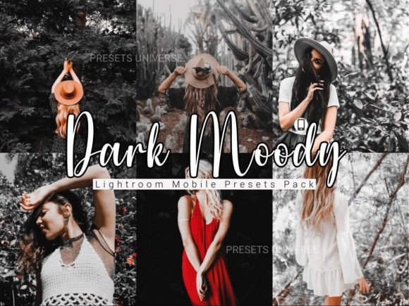 Download 10 Dark &amp; Moody Lightroom Mobile Presets - Premium Resources