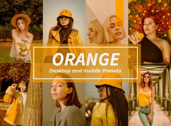 Download Orange Lightroom Presets - Premium Bundle